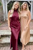 I wore this dress to a wedding. I was in need of a last-minute dress and this dress came super quickly and fit like a charm!! It was absolutely beautiful and good quality. - Sofia S.
