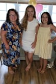 I wore this dress for my bridal shower and received many compliments! - Carolyn H.