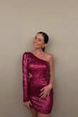Such a cute dress and fit so well! Needed a dress for a work cocktail party and wanted something both chic and fun and this was perfect! Came so fast and was everything I could have imagined! - Hailey T.