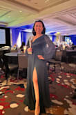 I love how it fits me almost perfectly, I'm short so its a little longer than me but when I wear heels its just about right! Love it so much. I get compliments and I felt more confident wearing that beautiful dress! - Dianelle M.