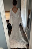 I'm amazed at this dress! It's exactly what I had pictured for my elopement in Yellowstone. Fits like a dream. I am going to sew the liner in on the bottom half, but other than that it's perfect right out of the package. - Jessica G.