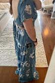 I'm actually wearing this as a bridesmaid's dress but can 100% wear it for other occasions. I ordered a small and medium and they both fit, the small actually fit better every where else except it was a little tight on the back where it clips. I'm usually a size small or medium in tops. This dress in medium is looser on the top and longer, but way more comfortable in the back. This is probably because I'm pretty small but have wide hips! I'm 5'1 and around 120 pounds. I will just get the medium taken in. Overall definitely recommend and I would stay true to size - Emily P.