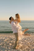 This dress was perfect for my engagement pictures! It fit perfectly and I got so many compliments!! - Nicole W.