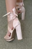 These are really cute and I'm happy with my purchase. Just slightly tight and there's a weird platform on the bottom of the shoe that's kind of hard to see from the pictures, but not a big deal - Alexis D.