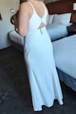 I ordered this dress as a backup in case my other one through Amazon with sketchy shipping didn't get to me (at all or in time) for my wedding. It shipped SO fast and is so elegant and beautiful! I love it so much and decided to give both dresses a spotlight with wearing one at the wedding and this one for the reception. - Angela T.