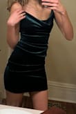 I got this for a nighttime concert and o felt like a main character the whole time. It fit like a glove and was elegant but not stuffy. I was so excited to wear it. 

The only downsides are that I'm small chested so I had to be careful not to flash anyone with the top. After walking around a while it rode up too. 

Overall- worth it! - Brianna G.