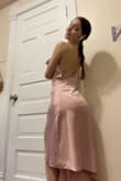 I wore this to an opera and it was great. I love the back of this dress and it was super flattering for a small woman like me. - Lexi O.