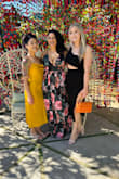 I love how this dress looked on me. The cut out in the midsection is flattering and the material has the perfect stretch. The slit was a little higher than expected but still appropriate for this occasion. (I included the group pic so you can see the slit - it starts right about where my wrist is) - Katie A.