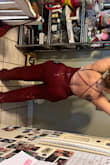 I am very pear shaped and overweight. I seldom have luck with one piece jumpsuits fitting me because of that. The size chart is so spot on and helpful. It fits me perfectly! I'm having a disco party for my 50th coming up and I'm gonna look and feel sensational! - Denize R.