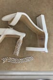 I am so so disappointed. I was so excited to wear these for my wedding and I wasted my money on this product. I had a long wedding dress and the detail/gems kept getting stuck in my dress, I didn't have a plan B so I wore them and now my dress is ruined. The detail fell off and the gems were falling even before stepping out of the room at the hotel. The bottom of my dress is all ruined!! I hope to get a refund for this. - Yessica B.
