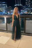 I absolutely love everything about this dress! I am petite (5'1", 100 lbs) small chested and I ordered an XXS and it fit PERFECTLY! It's gives off ethereal vibes and is light weight and flows whimsically! - Glynne B.