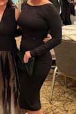 this backless dress was everything and then some. it fit perfectly in all the right areas, was sexy because of the open back but elegant from the front where everything is covered up. I normally purchase XS but didn't want it to be too tight, the S was just perfect. - Kaitlin B.