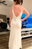 This was my second choice wedding dress! I didn't pick it because I thought I would be self-conscious all day in it. It was so comfortable though and was just stunning. - Amy B.