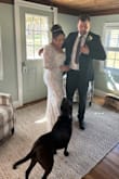 I ordered two dresses from Lulus...the first one was very nice but it didn't look that great on me. I ordered this dress with only 10 days prior to my wedding.  I wasn't sure if I was going to get it on time and if it was going to fit me right but I'm so glad everything worked out great. It was delivered so fast and I didn't have to make any alterations.  I received so many compliments on my dress and I don't think I could've had a better dress for the money and quality of this dress.  Thanks, Lulus!! - Claudia B.