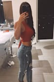 After reading other reviews I decided to size down because of the gapping in the back. I'm glad I did since it fits great and there's more wiggle room on the fit since it's open back. Got a lot of compliments and it's cute and comfy. - Lorena C.