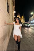 I wore them to my mom's bday celebration & everyone was complimenting how cute these boots were! I would def buy another pair in white! - Lorena L.