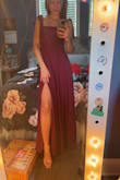 I love it! I bought it for prom and the dress looks great on me. I'd definitely recommend it for tan skin tones. - Joelle W.