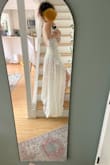 I love this dress! You can definitely add spanks underneath so it's not see-through up to the booty. The chest is larger, so size down if you have a petite upper body. I'll be wearing this into the ocean so I'm super stoked to have an option that is affordable but beautifully laced. - Isabella D.