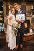 My husband and I had a small church ceremony and I didn't want to spend a fortune. This dress is perfect. Super stretchy and flattering! It was really beautiful and my husband loved it! Definitely worth the gamble of shopping online. It's SO comfortable, I had no issues dancing, sitting, or doing whatever! - Amanda C.