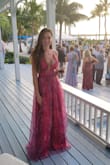 I would highly recommend this dress. The colors are vibrant, the fit was true to size, and I felt very comfortable in it. It was a tad too long for me (5'4"), with 3in heels on. It didn't bother me though. I was told several times by other guests that the dress was stunning. - Emy H.