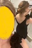 This dress fit like a glove. It was so comfortable, and I didn't need a single alteration in terms of the fit, including length -- I wore 2" heels. The v-neckline was a bit out of my normal comfort zone for being bigger-chested, but this dress made me feel good enough to go for it (highly recommend fashion tape though). One small complaint is that the straps have this weird thinner (width) material over the shoulders. It's not uniform and seems like a mistake in the design. I could have lived with it but wanted to add some extra pizzazz so..... I found a seamstress and asked her to add chiffon ribbon ruffles to it! Because I'd be in the dress all day, she added cups for support. With those changes, I AM IN LOVE WITH THIS DRESS. I can't wait to find another reason to wear it! I'm hesitant to post this review because I love how customizing it made it "my own," but I feel like someone else would appreciate the idea and feel as pretty as I did in this dress. - Maggie K.