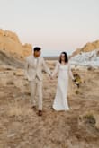 This dress was amazing! I was going for an elegant and classy look for redo wedding pictures and this dress was literally perfect! The material was stretchy and heavy so it didn't wrinkle at all. I got a size small which fit perfectly! - Shelby R.