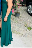 I'm in love with this dress, fits perfectly fine and the fabric and color are amazing - Diana B.