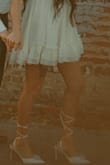 They are so pretty, classy, and comfortable! Perfect for any bride for any occasion! The only flaw is that the satin straps fall down if you don't tie them super tight but overall 4/5 stars. - Alyssa C.