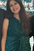 Wear it in a black tie weddings 2 gusts were wearing similar style which mean the dress it trendy and popular . What I like most about this dress is it camouflage tummy are - Manal S.