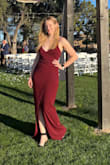 Absolutely loved this dress, fit great, slit was just low enough that's shapewear didn't show - Brenna C.
