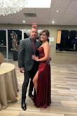This dress is Stunning, wore to a wedding had lots of compliments fits perfect and the material is beautiful. - Sylvia C.