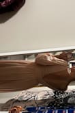 I bought this dress as I'm part of a bridal party for a wedding in October. It's really good quality and quite beautiful. - Stephenie R.