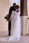 I love this dress! It hugged my curves nicely and was easy for my seamstress to tailor. My husband loved this dress so much. For the price, there is absolutely nothing better! I'm so happy with my purchase! - Jillian M.