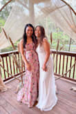 I've worn this dress for my mom's reception and got a lot of compliments. Good material and it looks just like the picture. Love it - Tanya D.
