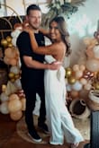 I bought this as my bridal shower outfit and it was a hit! It is a little long, but if you wear high heels it works! Also recommend getting it steamed or pressed before the event! - Kate N.