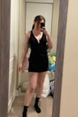 I think this dress would be very flattering on someone with better curves than me, but I didn't feel pretty in it and I think it makes my shoulders look very wide - Kiana K.