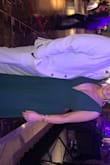 I ordered a M. It was slightly larger than I wanted so sent it back and got a small. The small was a little tight just at the waistband part of the dress but nothing too uncomfortable and fit better than the M. I had to alter the length and the straps. Loved this dress! - Heather W.