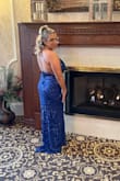 I love the dress was stunning for a wedding.
It is very revealing though I had to wear a large necklace to take away from the cleavage, but if that doesn't bother you then the dress is perfect.
It's very long so I did have to hem it as well.
The back is gorgeous and color stood out. - Valbona S.