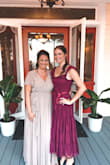 I ordered this dress for a friends wedding. It fits true to size and very comfortable and flattering. - Kirsten V.