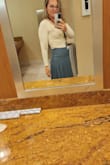 I had so many people compliment me on this skirt. It flows when you walk and love the color.  Works great to steam wrinkles out. - Kristen C.
