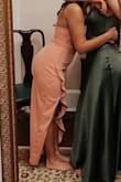 I got so many compliments on this dress, the color is just like the picture and the material is great. A little stretchy in a good way, but not cheap feeling at all. Am definitely gonna wear again! - Grace W.