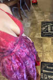 It's such a beautiful dress! When I saw it I knew I had to have it! It looks the same to me as the picture. It does have a slight poof, but I don't mind. All around I believe it's good quality and totally worth it! I sized up because of some of the negative reviews about it being too small in the waist, but I found it to be the opposite. I recommend ordering your size and checking your measurements. - Kiersten S.