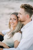 I wore this for our beach engagement photos and it worked out perfectly :) It's lightweight and can be dressed up or dressed down. Highly recommend! - Christine N.