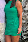 So incredibly comfortable & hides the imperfection tummy area. 
True to size. My friend wore it too and loved it. Shes not a dress wearing kind of girl. - Mindy S.