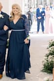 This dress was perfect for the Mother of the Bride wedding. I received SO many compliments on it. I added a shawl and pearls around the waist. - Denise D.
