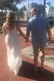 This dress was so perfect for my oceanside elopement! It fit perfectly- got a million compliments! Comfortable, elegant and beachy. It could be dressed up or dressed down. Would 100% recommend. - Julie R.
