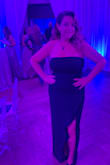 This dress was great. I went with a large because I thought I needed the space in my bust but could have done a medium. I received so many compliments and the dress was so comfortable. A win for sure - Amanda H.