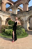 It's essentially perfect. However, my friend had to adjust my straps like 90 times throughout the night. So if you plan to dance in this dress, I would skip it. - Kaitlyn L.