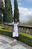This dress is everything! This is for all ages and will last through evolving fashion trends. Super classy and beautiful, it can be dressed up or down, great fit. I decided to dress mine down for a day in LA. Tons of compliments I will be getting it in blue :)
IG: venise_barnes - Venise B.