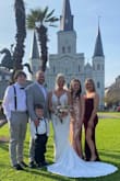 I bought this dress for my 16-year-old who has an athletic build. I was worried because I wouldn't have time for a new size or alterations and I was not disappointed. She looked beautiful. The dress fit perfectly and looked stunning. Thank you so much - Shawn L.